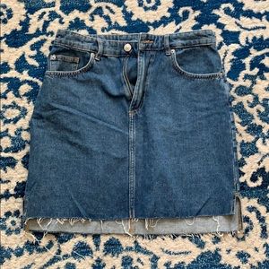 Denim skirt
